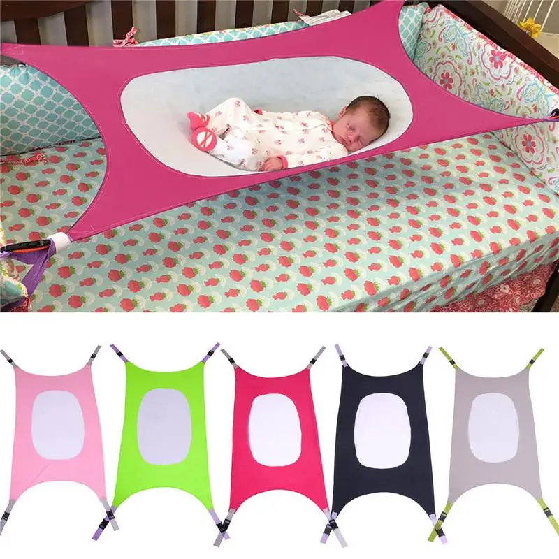 Enerhu Baby Long Bumper Pillow Crib Snake Breathable Cradle Sleep Protector Black M