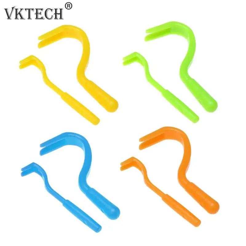 

2pcs Cat Dog Fleas Lice Comb Hook Plastic Horse Human Pet Cat Dog Comb Tick Remover Tools Dog Grooming Tools