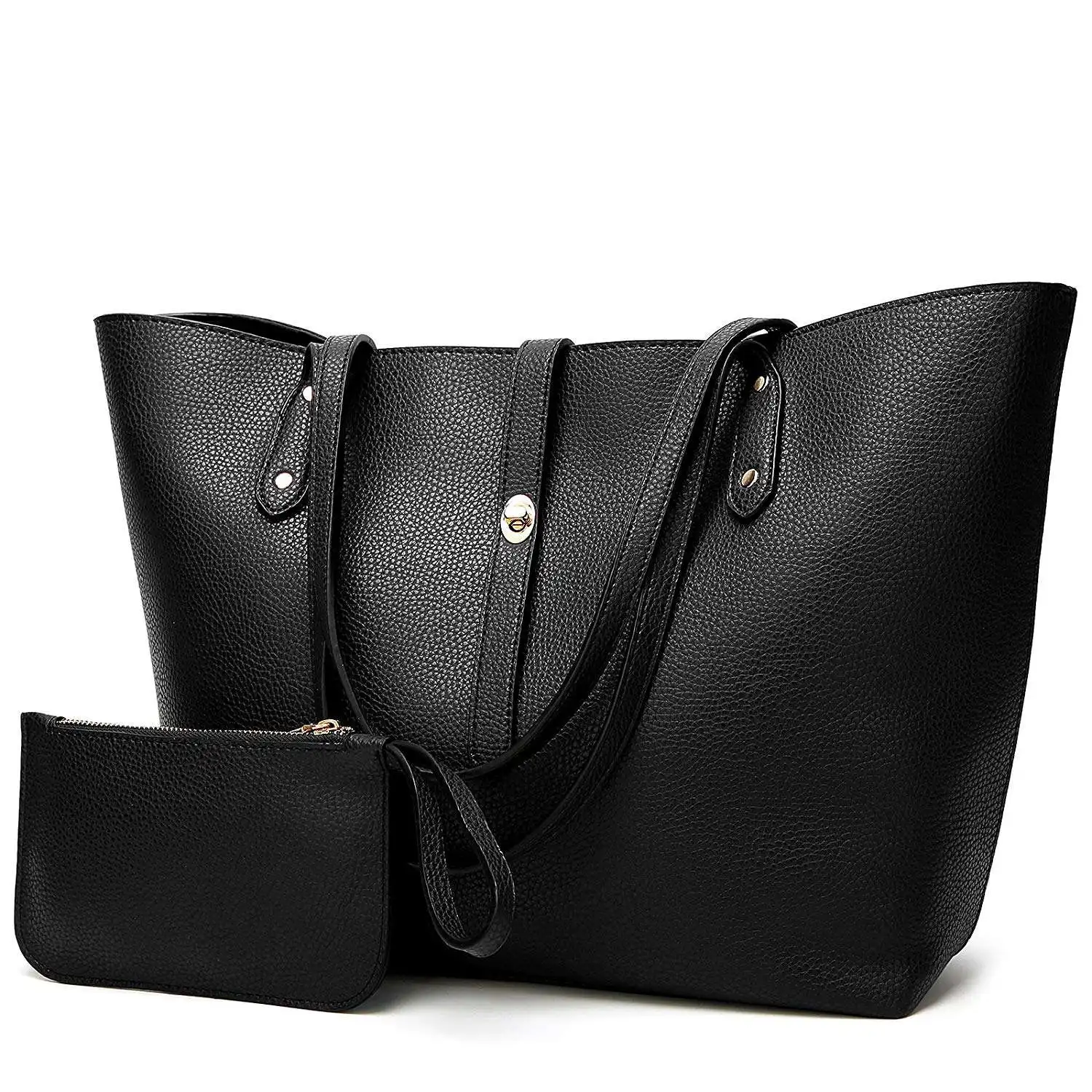 

Satchel Purses And Handbags For Women Shoulder Tote Bags Wallets Black