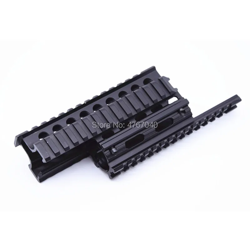 العالمي التكتيكي رباعية السكك الحديدية جبل التكتيكية رباعية القضبان Handguard السكك الحديدية ل AK47 74 AKs الصيد الرماية