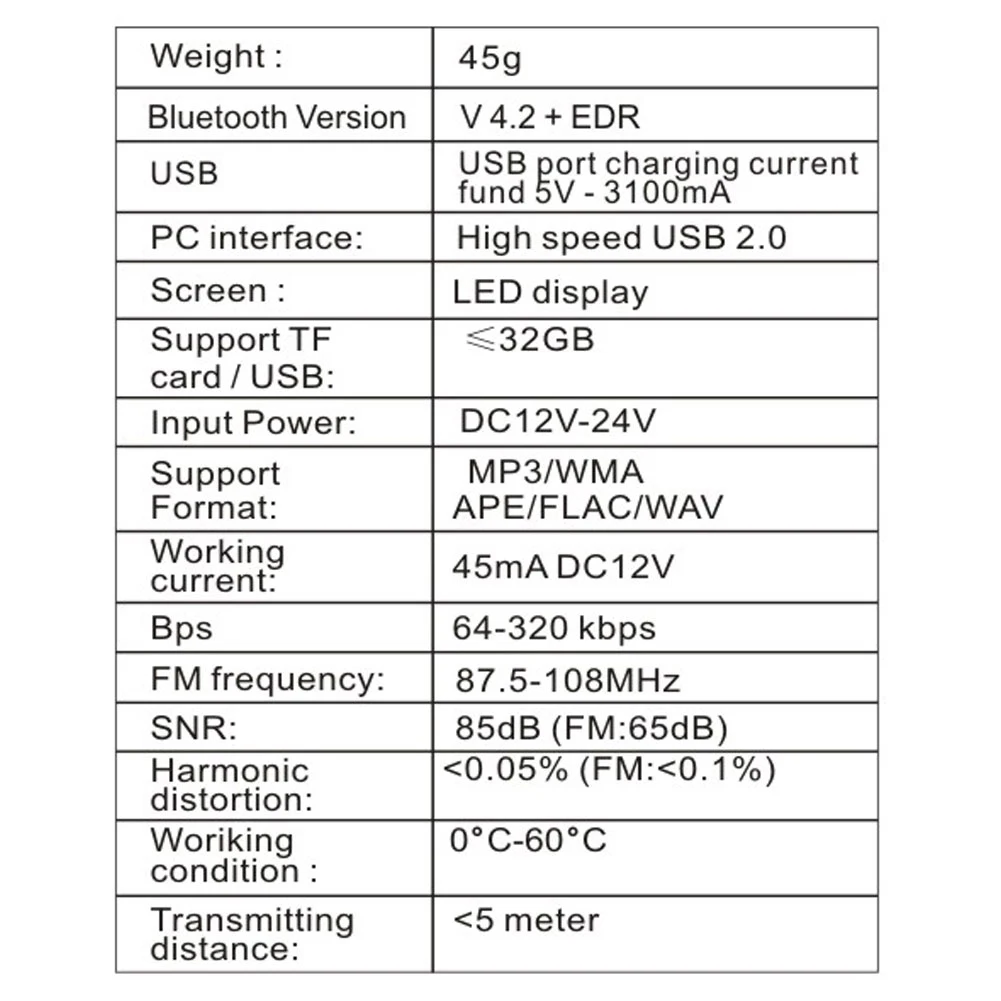 Vehemo Bluetooth приемник fm адаптер напряжение обнаружения передатчик автомобильное
