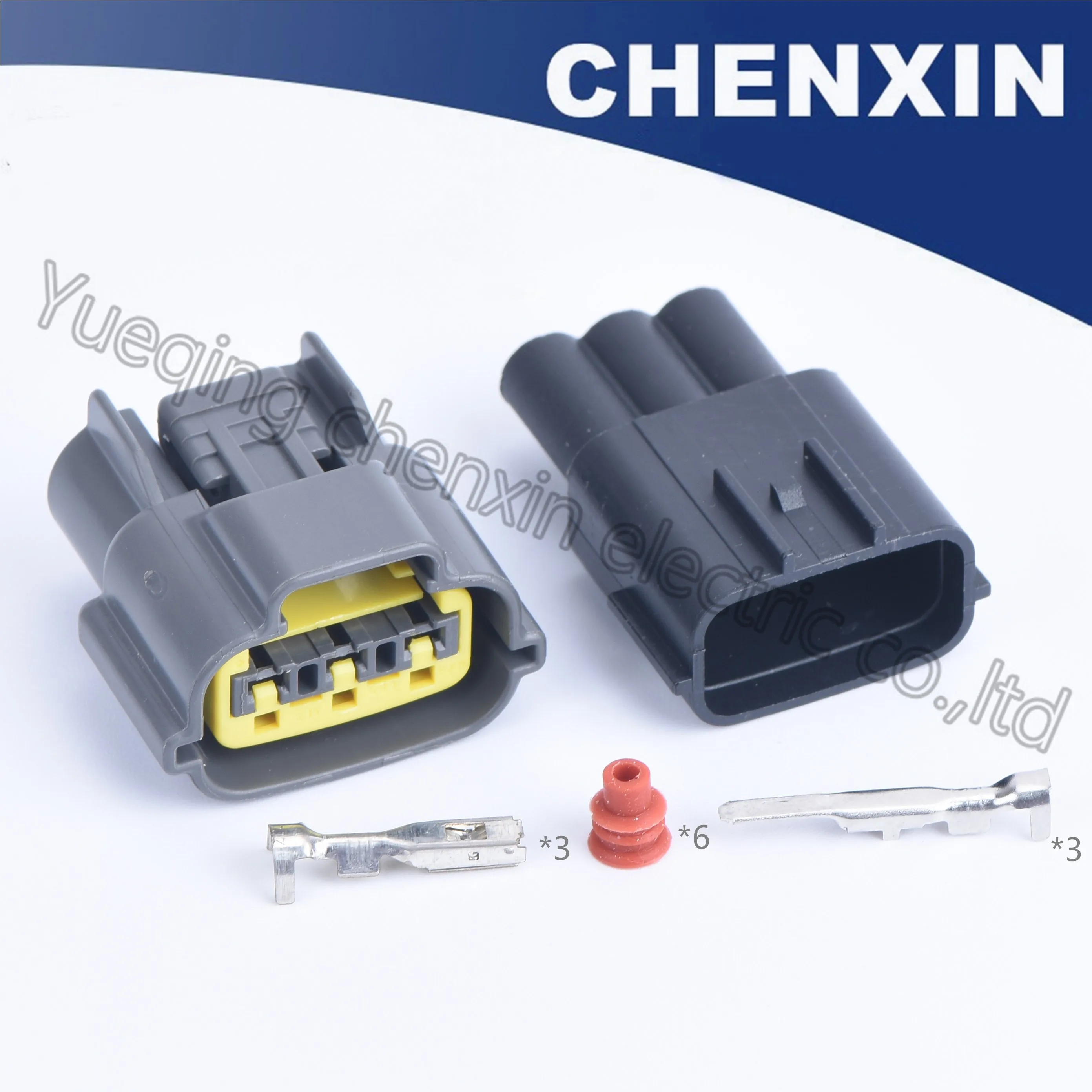 

Chenxin 3 pin TPS connector female and male (2.2) sensor plugs car waterproof auto connector Wire joint 6098-0141