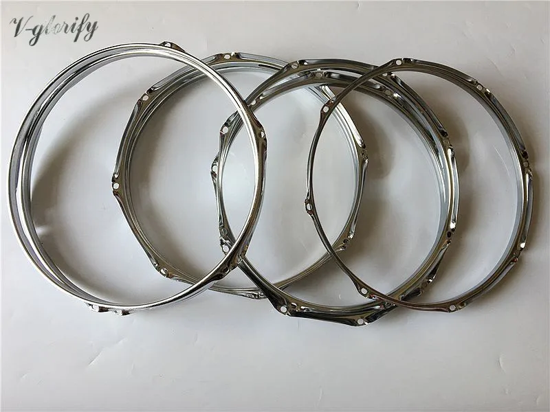

14inch 16inch with 6hole 8hole 10hole drum rim drum hoop 1.2-1.5mm thickness Aluminum Alloy Snare Drum Hoop Ring Rim