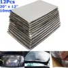 9pcs/12pcs 10mm 8mm 6mm Car Sound Mat Proofing Deadener Heat Noise Insulation Deadening Mat Hood Closed Cell Foam 50x30cm ► Photo 1/6