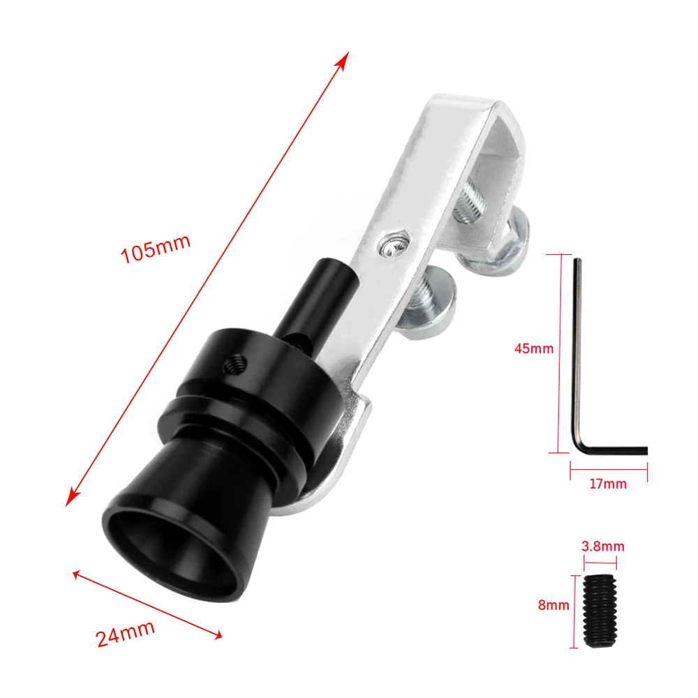Универсальное звукоимитационное устройство, автомобильный турбозвуковой свисток, приспособление для ремонта автомобиля, глушитель турбо выхлопная труба