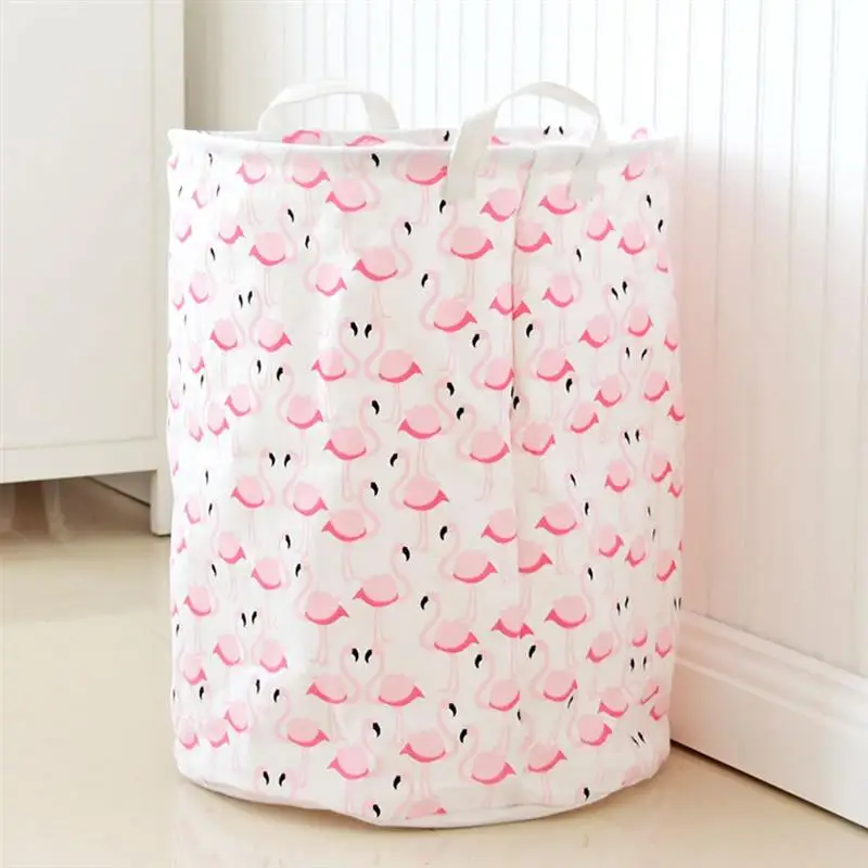 1 قطعة الغسيل دلو القطن المياه واقية PE بطانة سلة التخزين دلو مستدير ل الغسيل غرفة الحمام المشي في خزانة