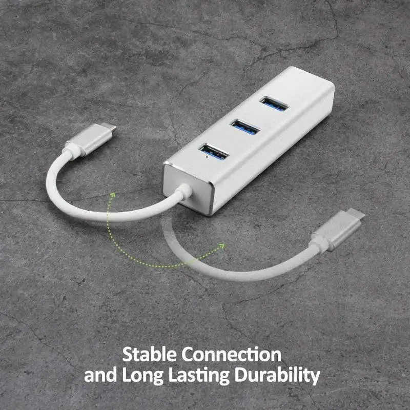 3 Порты и разъёмы USB C 0 Алюминий Портативный центр данных 1000 Мбит/с 1 гигабитный