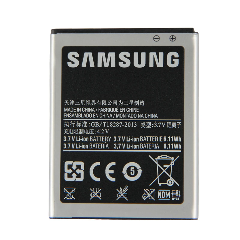 Оригинальный аккумулятор Samsung высокого качества для I9100 I777 I9050 B9062 I9108 I9103 1650