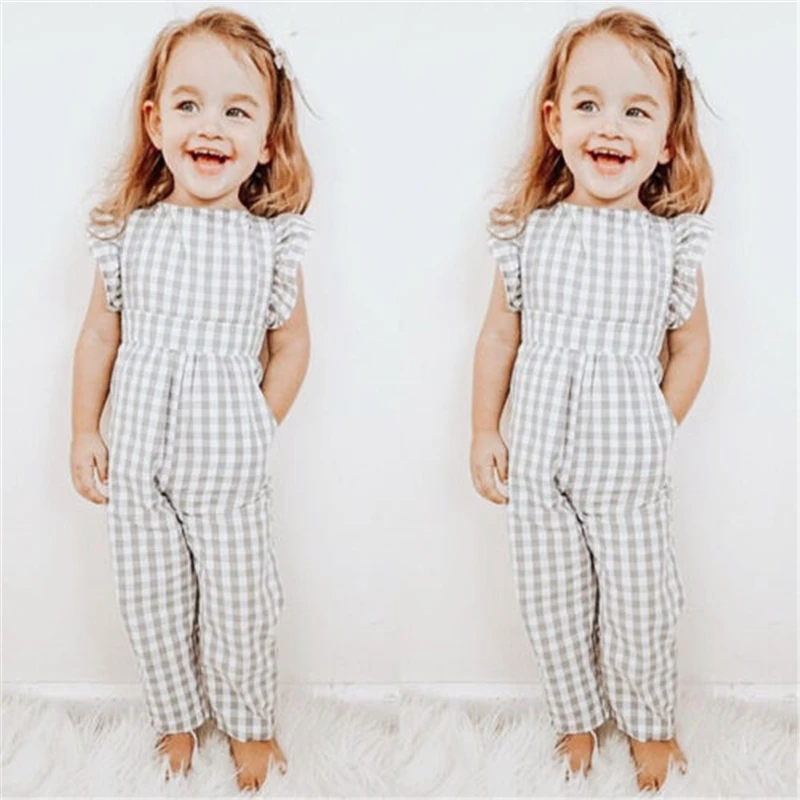 UK Newborn Infant Baby Girl Sunsuit Rompers Clothes Outfit Set Playsuit Jumpsuit