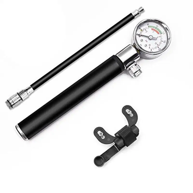 bicycle pump with pressure gauge