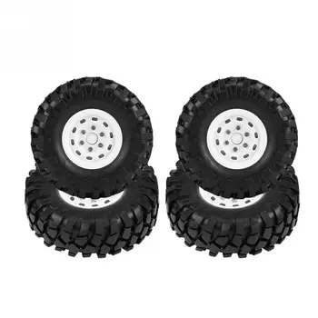 

4Pcs/Set Wheel Tyre Rubber Tires With Hubs For 1/10 Scale Remote Control Crawler Truck Car