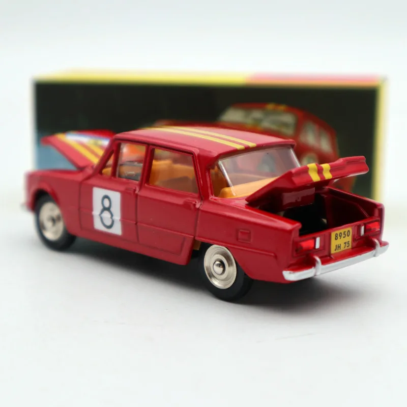 Коллекция из коллекции 10: 9 Atlas Dinky Toys 1401 ALFA ROMEO 1600 TI Rally #8| |