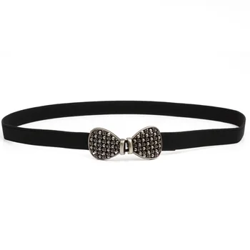 

Women Punk Full Metal Mirror skinny Waist Belt 2019 Metallic Gold Plate 3cm Wide Chains Lady ceinture sashes for dresses RT84