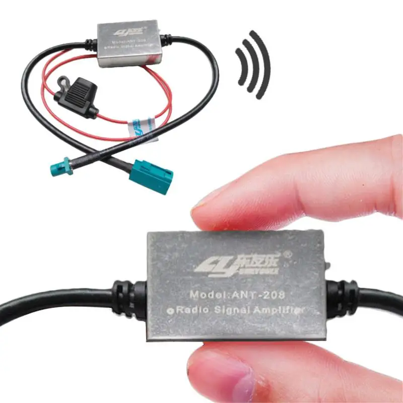 12 V autoradio antena amplificador auto antenas amplificador
