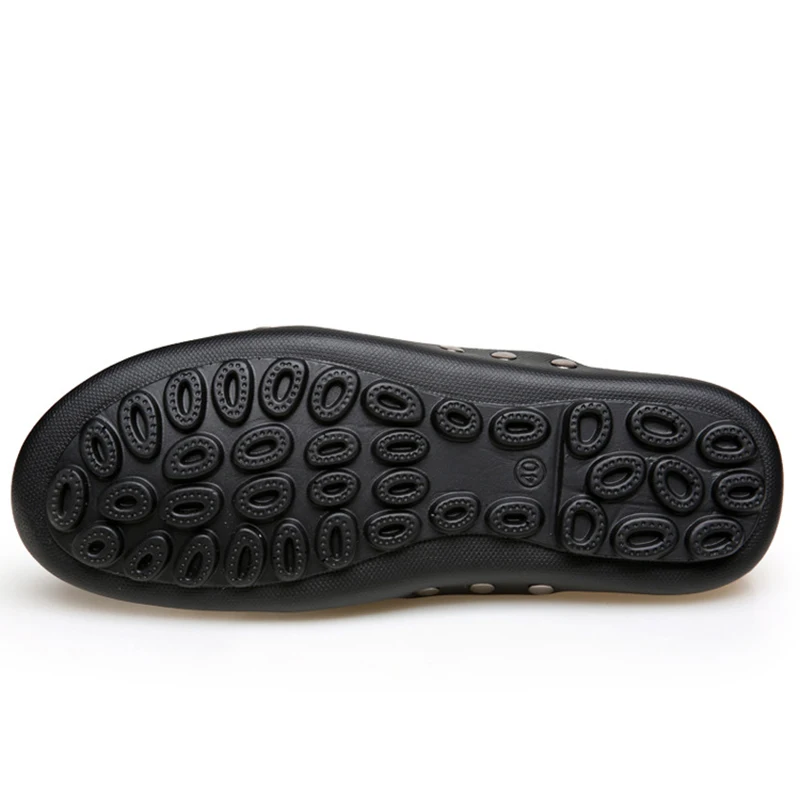 UPUPER 2019 الصيف الصنادل الجلدية الرجال بسيط أنيق تنفس مصارع الرجال الصنادل أسود الانزلاق على الشاطئ رجل الصيف أحذية