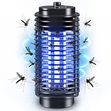 Комаров убийца электрическая ловушка для комаров, лампа Фотокатализ домашний бесшумный ошибка zapper Fly моли насекомых Ловушка безызлучательной лампа