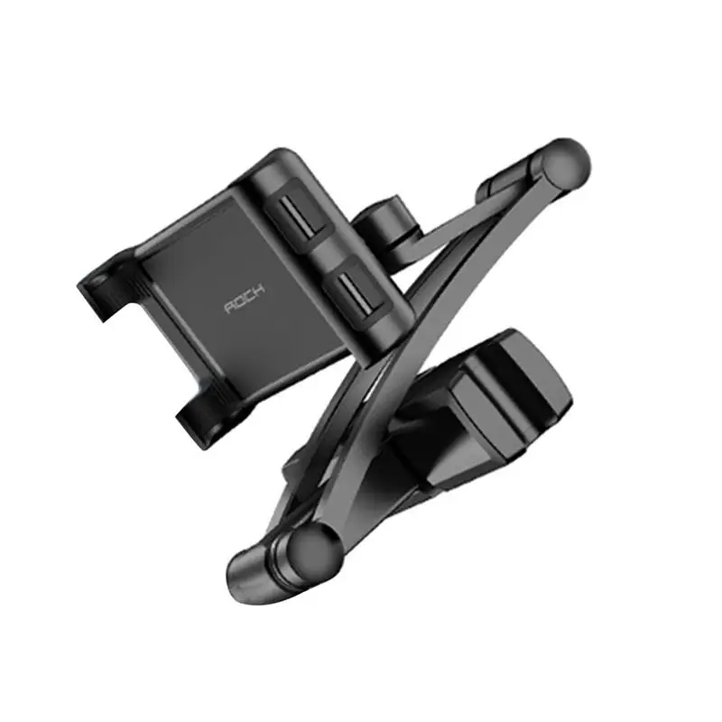 

Universal Car Headrest Mount Holder For Kids With Angle- Adjustable Holding Clamp For Phone Tablets Iphone Ipad Samsung