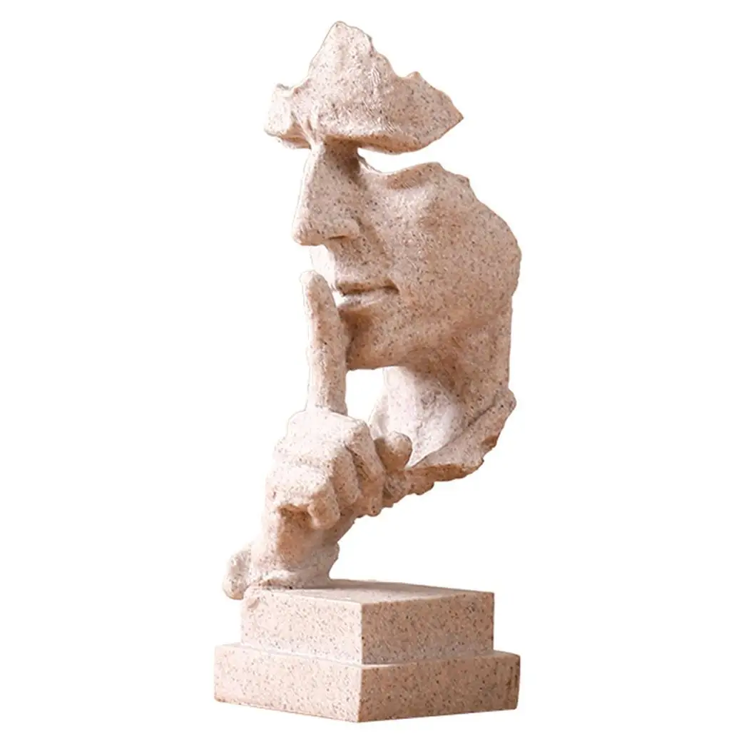 

Handcrafted Silent Men Statues Resin Abstract Sculpture Home, Office, Store, etc Office Home Decor Ornaments