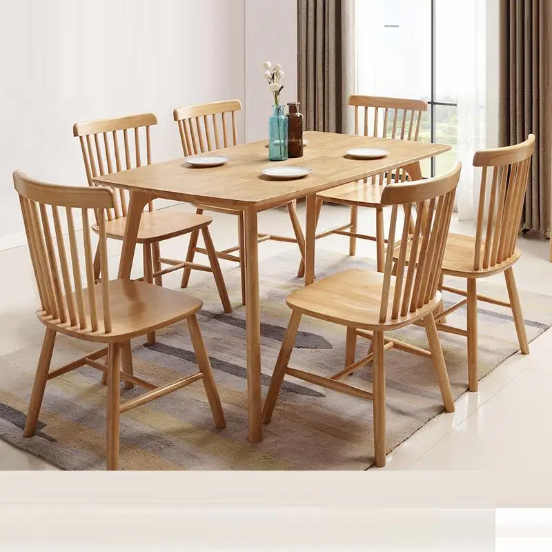 Masa Sandalye Room Tisch Eettafel Comedores Mueble Tavolo Da Pranzo Dinning Set Retro Tablo Bureau Mesa De Jantar Dining Table