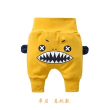 Детские высокие носки с высокой талией штаны новые зимние детские штаны утепленные Arctic флис защита для живота; штаны под подгузники;