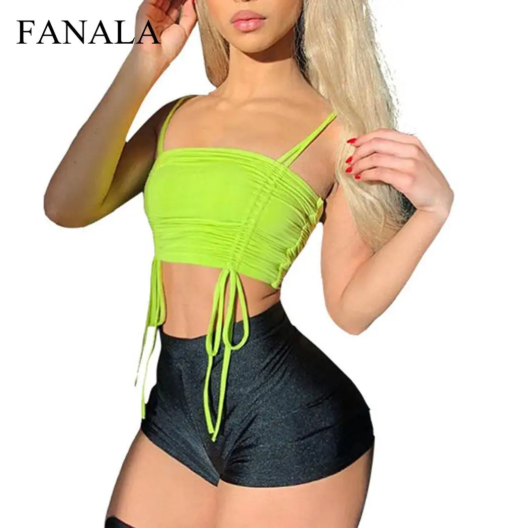 Укороченный Топы корректирующие для женщин Повседневное одноцветное кружево