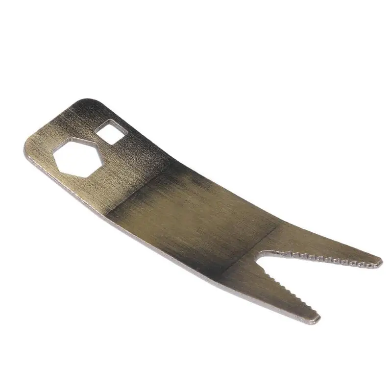 Guitar Bass Metal Multi tool Spanner Wrench Knob Jack Tuner Bushing for