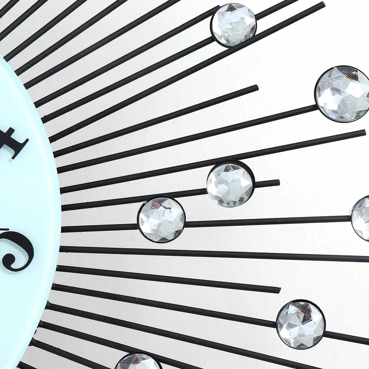 Reloj de pared de diamante de lujo 2019 Reloj de pared de Metal de cristal 3D grande Reloj de pared redondo espejo colgante de diamantes Relojes Para el hogar decoración Reloj de pared de diamante de lujo 2019 Reloj de pared de Metal de cristal 3D grande Reloj de pared redondo espejo colgante de diamantes Relojes Para el hogar decoración