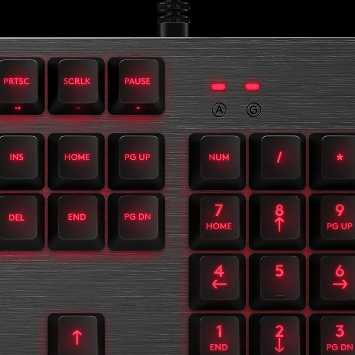 Оригинальная Игровая клавиатура logitech G413 углеродная механическая с подсветкой