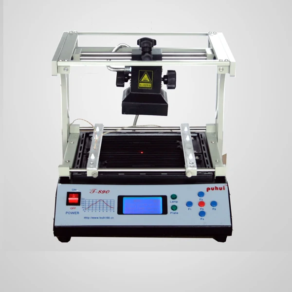 

PUHUI T-890 T890 BGA Double Digital Infrared Station BGA/IRDA/IFR/SMD/SMT WELDER Basic Solder Station 220V