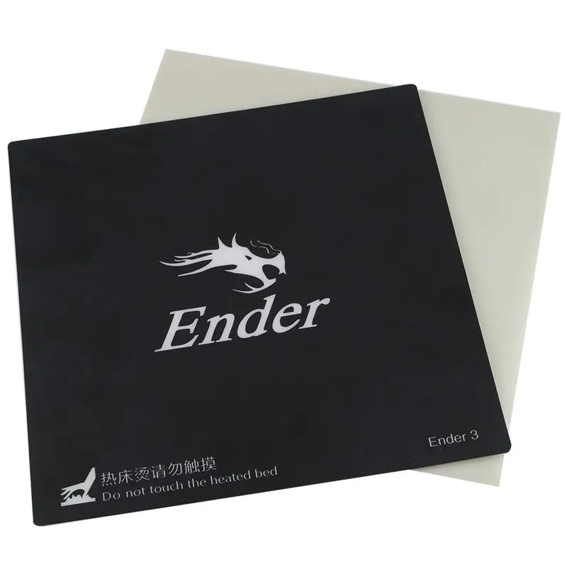 3D Printer Removable Fiberglass Build Plate Heatbed Add Heatbed Sticker Build Plate For Ender-3 Size 235Mm 3D Printer Removable Fiberglass Build Plate Heatbed Add Heatbed Sticker Build Plate For Ender-3 Size 235Mm