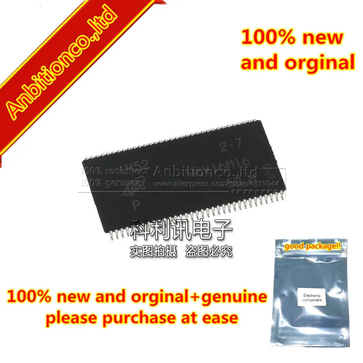 

2 шт., новинка 100%, оригинальная Фотосессия: M DDR SDRAM 46V16M16