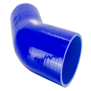 

Universal ID:70mm-80mm ID:2.76"-3.15" Silicone 45 Degree Elbow Reducer Turbo Pipe Hose Air Intake Pipe Intercooler silicone pipe