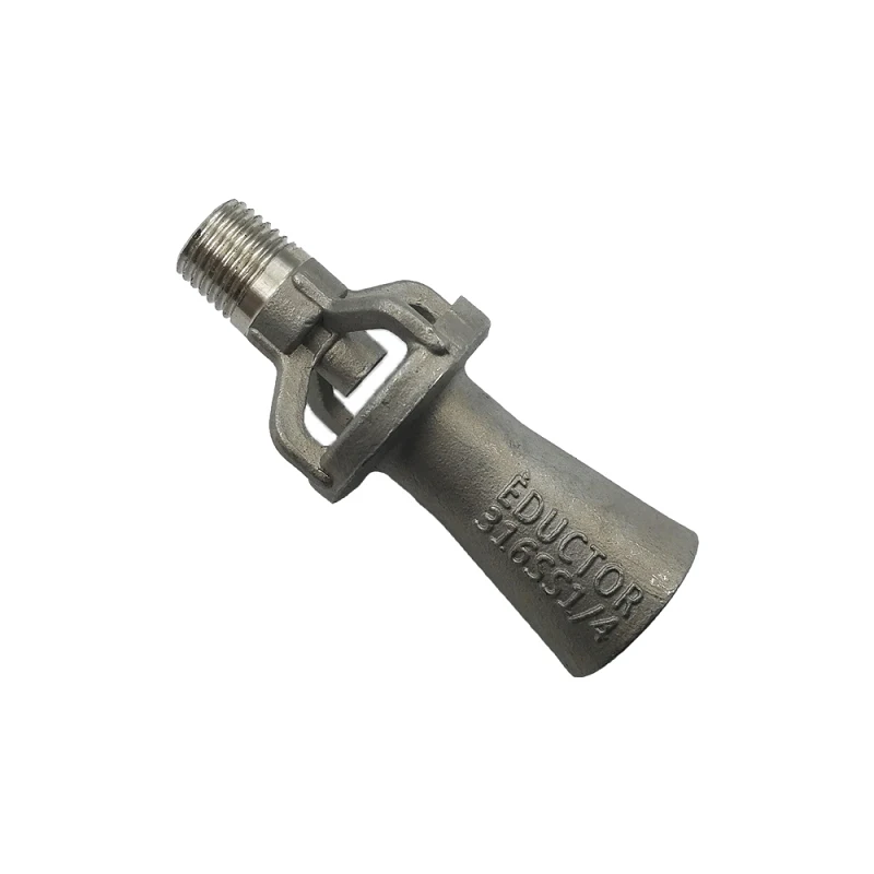 1/4" BSPT Stainless steel 316 eductor venturi nozzle,epoxy industrial mixed jet venturi nozzle 4