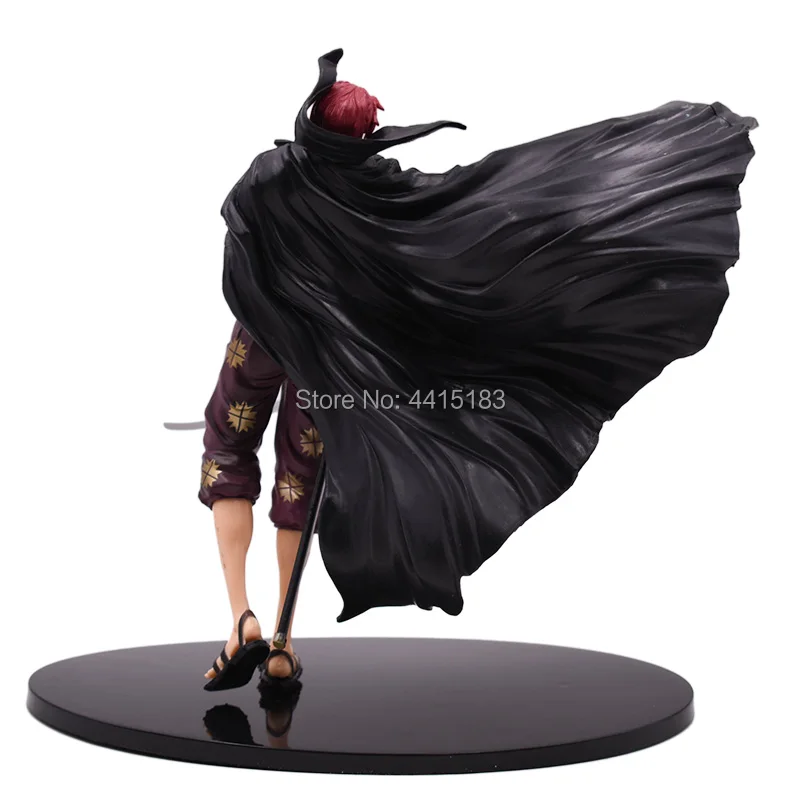 8"20 cm New Anime One Piece Four Emperors Shanks Stylis PVC Action Figure Doll Collectible Model Toy Christmas Gift For Children