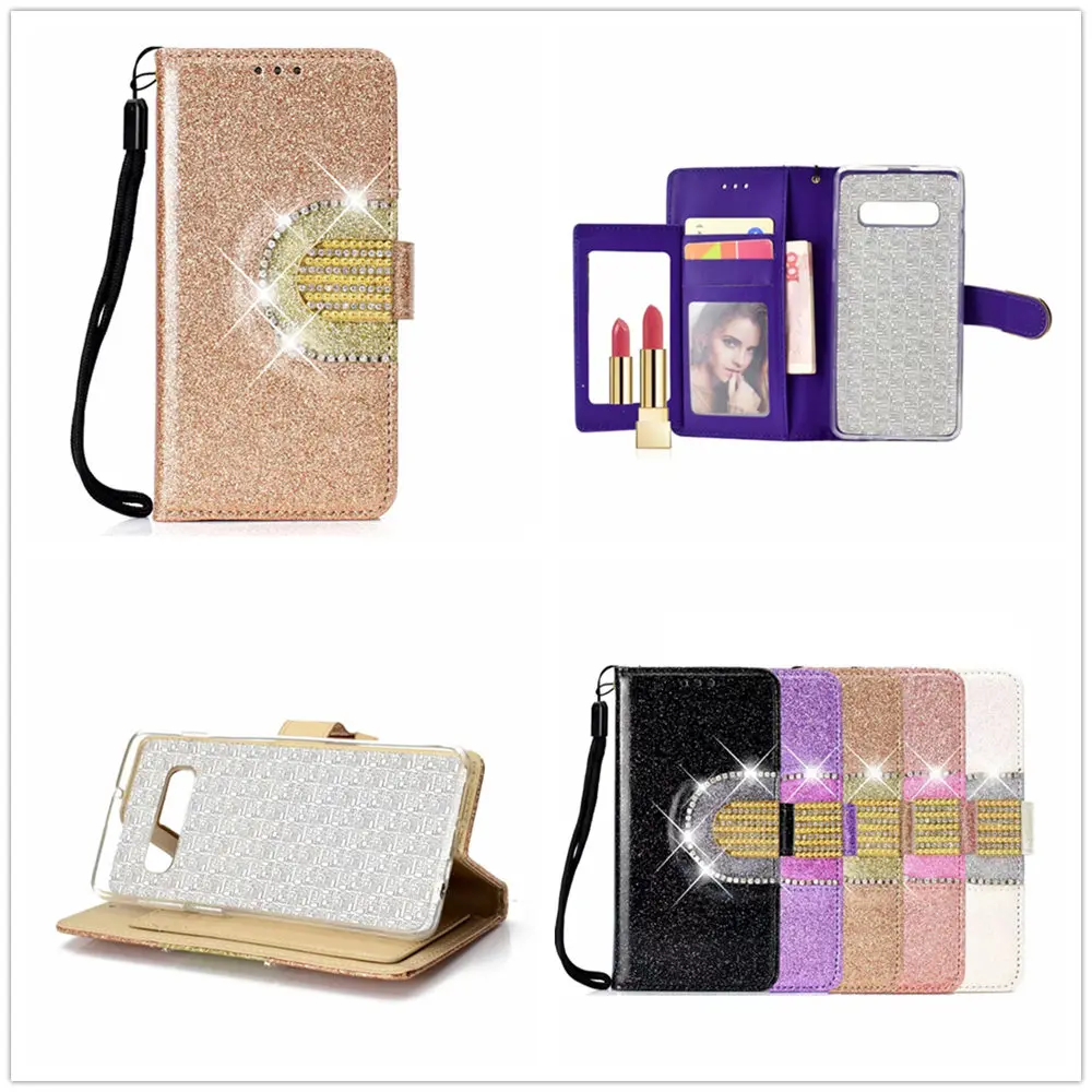 

Flip Cover for Samsung Galaxy S10 S9 S8 S7 Note 9 A8 A6 A7 A20e A10 A20 A30 A40 A50 A70 M20 J8 J6 J4 Wallet Case Leather Mirror