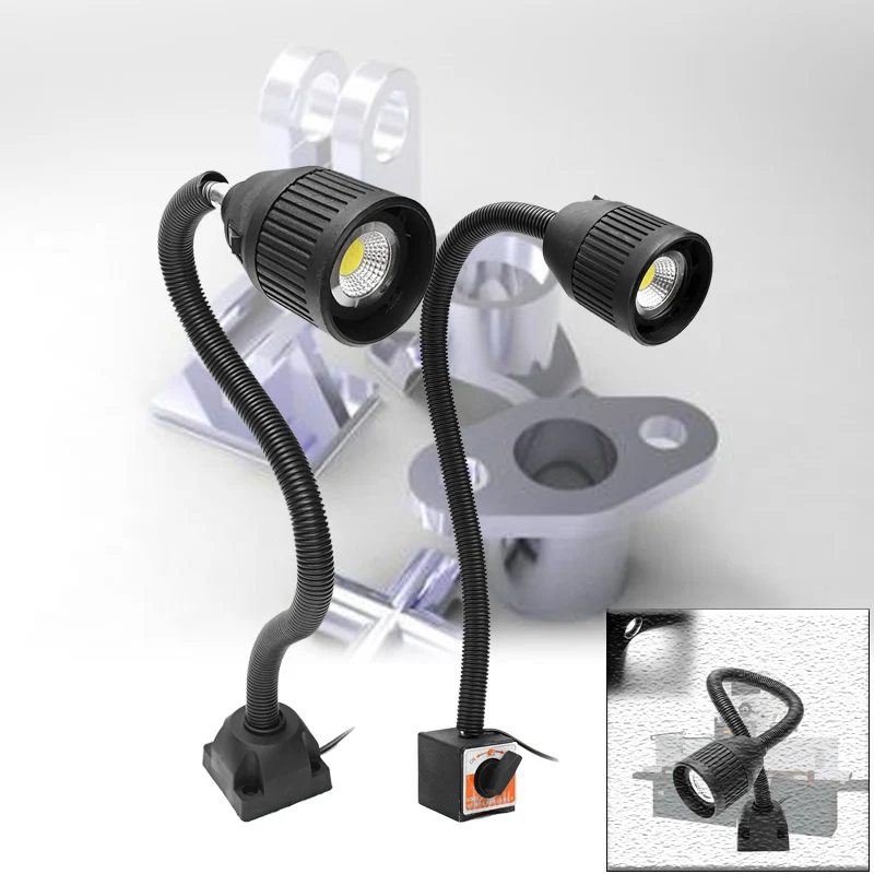 

5W 50CM Adjustable LED Machine Light Industrial CNC Machine Lathe Tool Light Milling Machine Work Light Work Table Lamp 100-220V