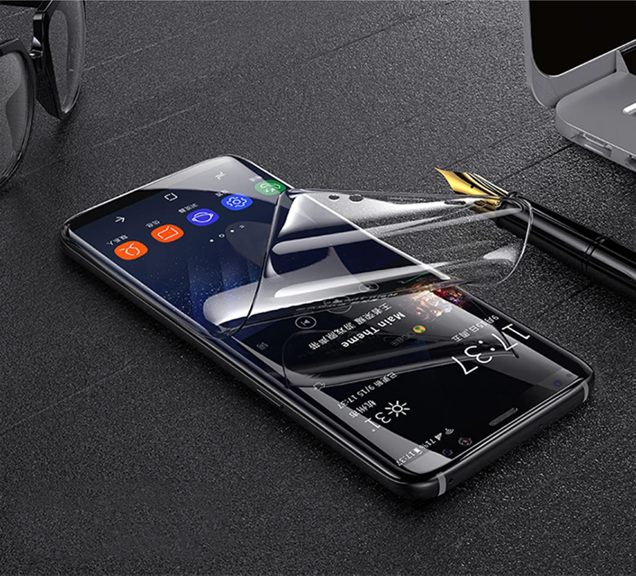 

Full Curved Soft PET Screen Protector For Samsung S10 lite plus S8 S9 Plus Note 8 Note 9 Protective Film For Samsung S7 S6 edge