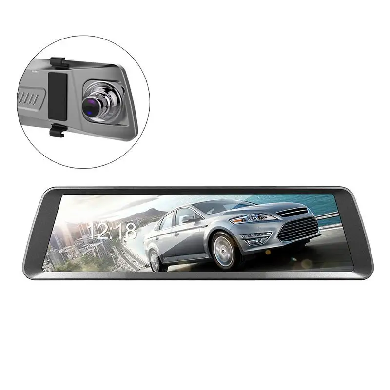 

T90 9.88 Inch HD IPS Screen Driving Recorder Full-Screen Touch Dual-Lens 1080P 6G HD Mobile Speed Measurement