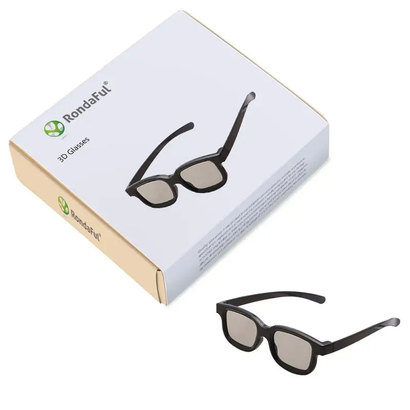 3D Movie Glasses New Plastic Polarized Non-Flash-Type Theater Dedicated 3D Movie Glasses New Plastic Polarized Non-Flash-Type Theater Dedicated