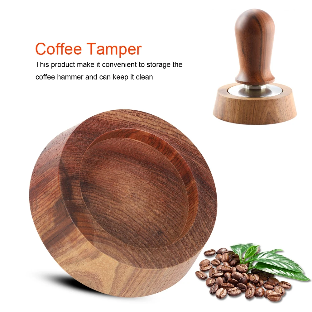 Buy 1Pcs Rosewood Coffee Tamper Flat Base for Espresso
