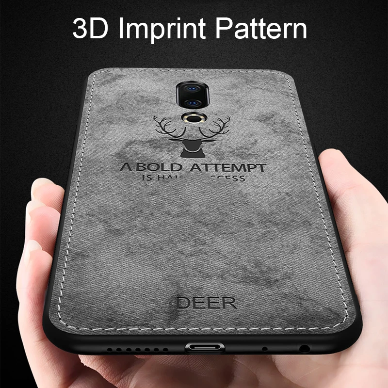 

Fabric Case for Meizu M5 M6 Note M9 Note Classic Cloth Matte Skin Soft Back Cover for Meizu M6S 16 Plus 16X V8Pro X8 Phone Cases