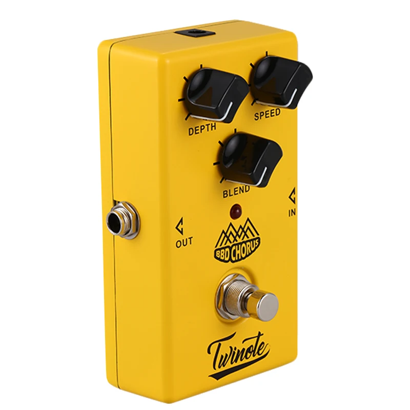 

Twinote BBD Chorus Guitar Effect Pedal Analog Chorus Effects Pedal sound Guitar Pedal