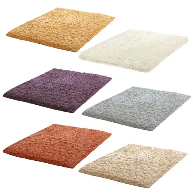 60*160CM 80*200CM Arctic Velvet Lambskin Carpet Living Room Bedroom Bedside Flat Carpet Stair Mat Crawling Mat