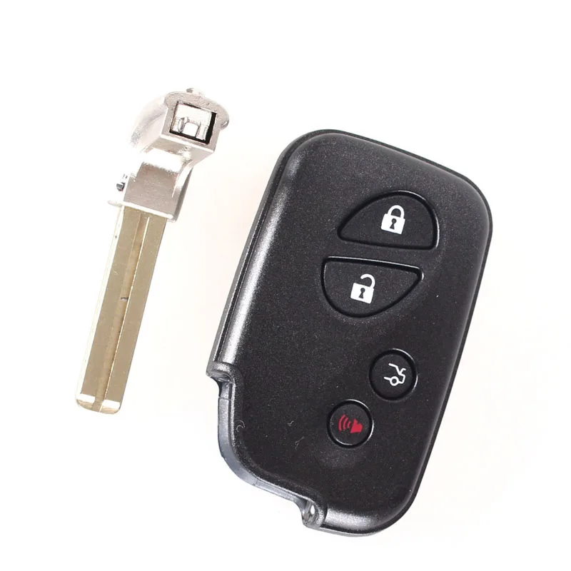 4 Автомобильный ключ с кнопкой брелок в виде ракушки чехол подходит для Lexus LX570 GS460 2008-2011 IS250
