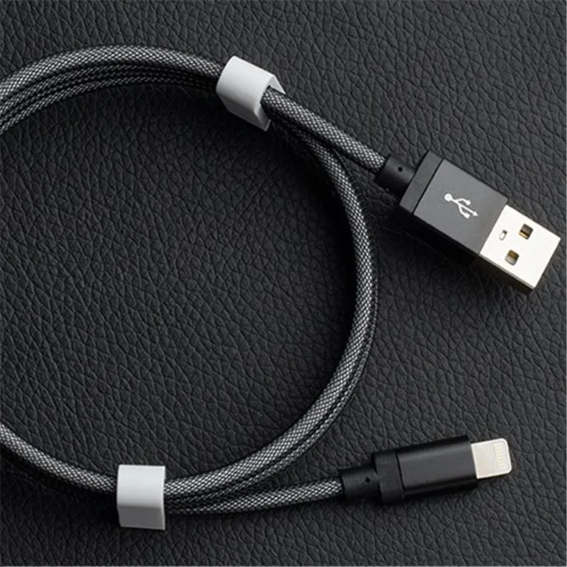 Кабель USB для передачи данных кабеля Lightning 2.4A Быстрая зарядка кабель iPhone 5S X 8 7 6S 5 SE