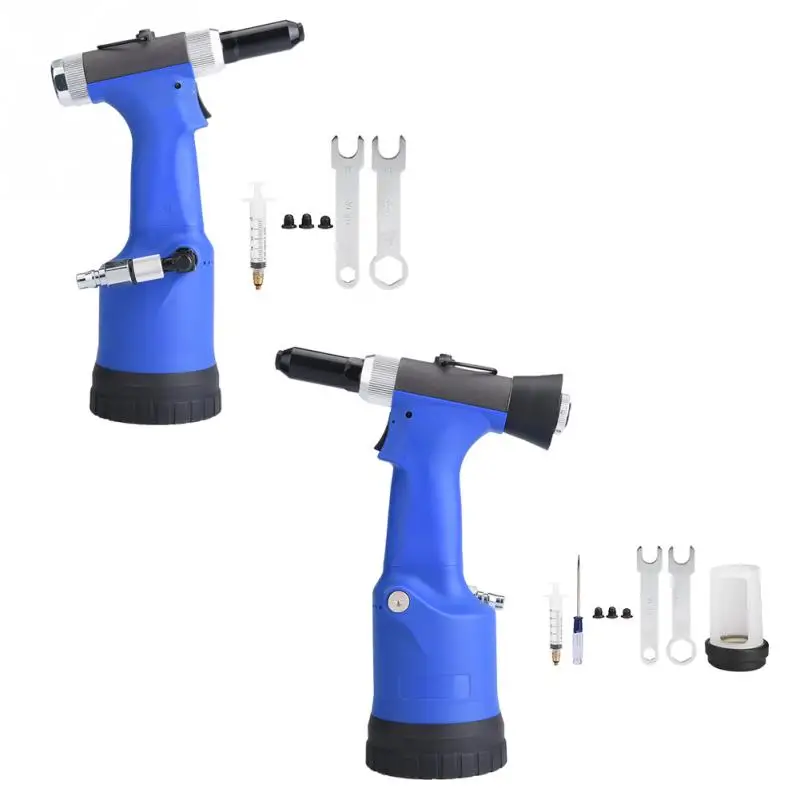 1 Set Universal Pneumatic Riveter Industrial Hydraulic Rivet Gun Riveting Tool for Rivets KP 708