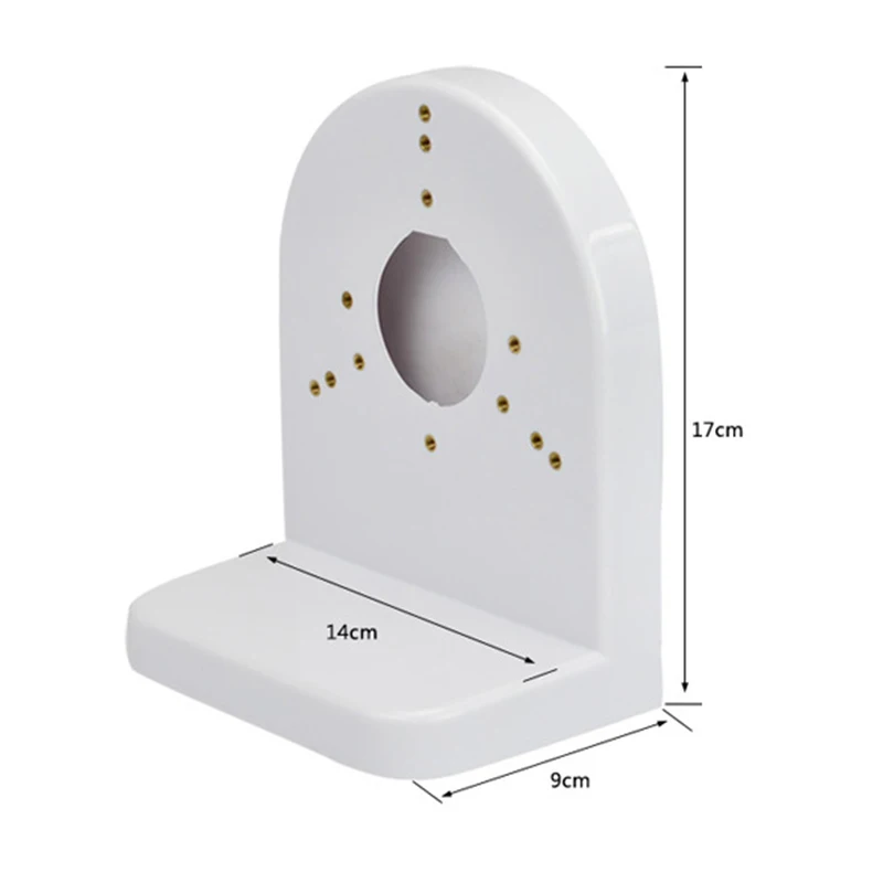 

Monitoring hemispheric conch wall mounted plastic bracket 4 "3.5" HIKVISION DAHUA camera monitor head general