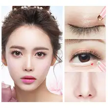 Макияж Лицо косметический крем розовый глаз светящиеся тени для век золотая ручка коричневый мерцающий красный контур серый зеленый осветитель