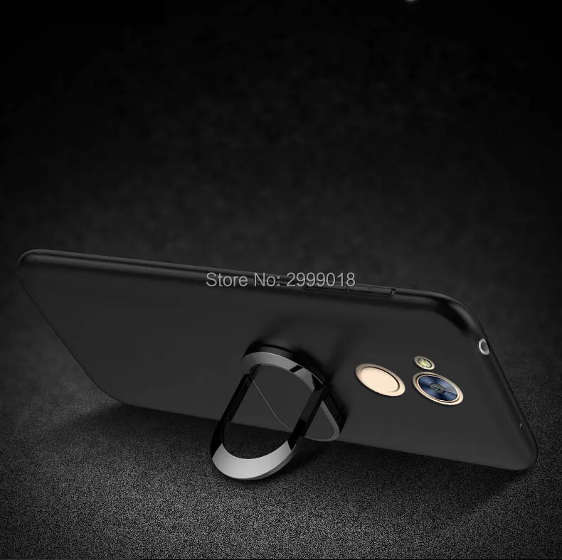 Чехол для HUAWEI Honor 7 мягкий магнитный чехол с кольцом на палец Huawei магнитом