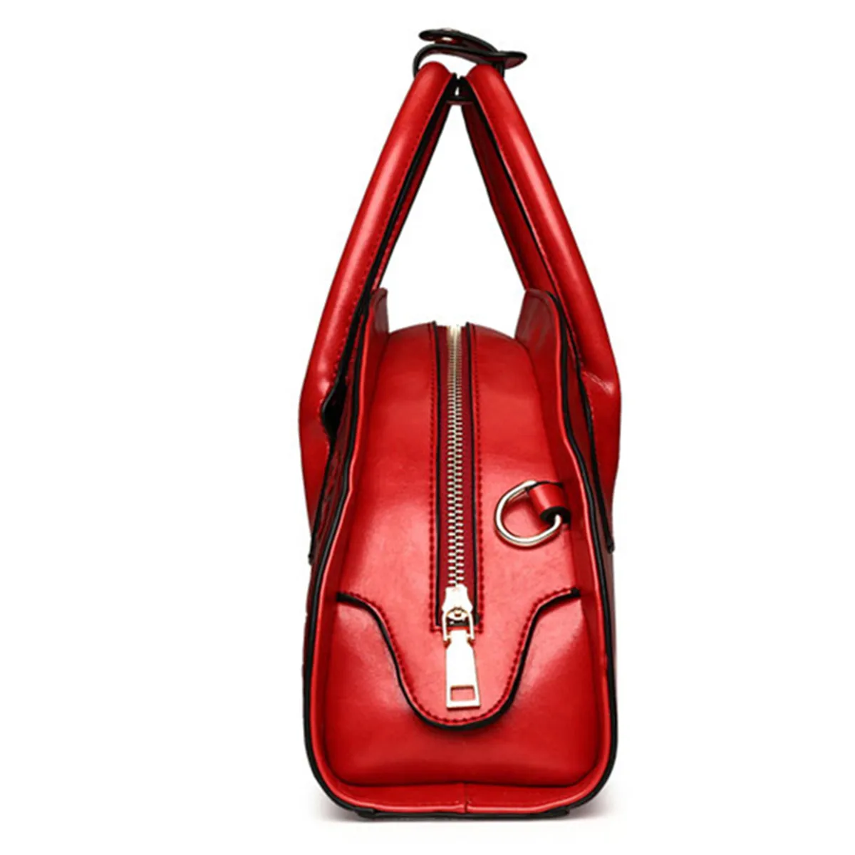 Женская сумка через плечо Bolsa Feminina красная винтажная дизайнерская из